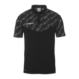 uhlsport Progressive 28 Polo Shirt Kind (schwarz)