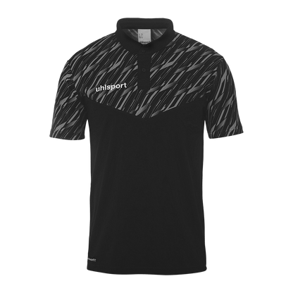 uhlsport Progressive 28 Polo Shirt Kind (schwarz)