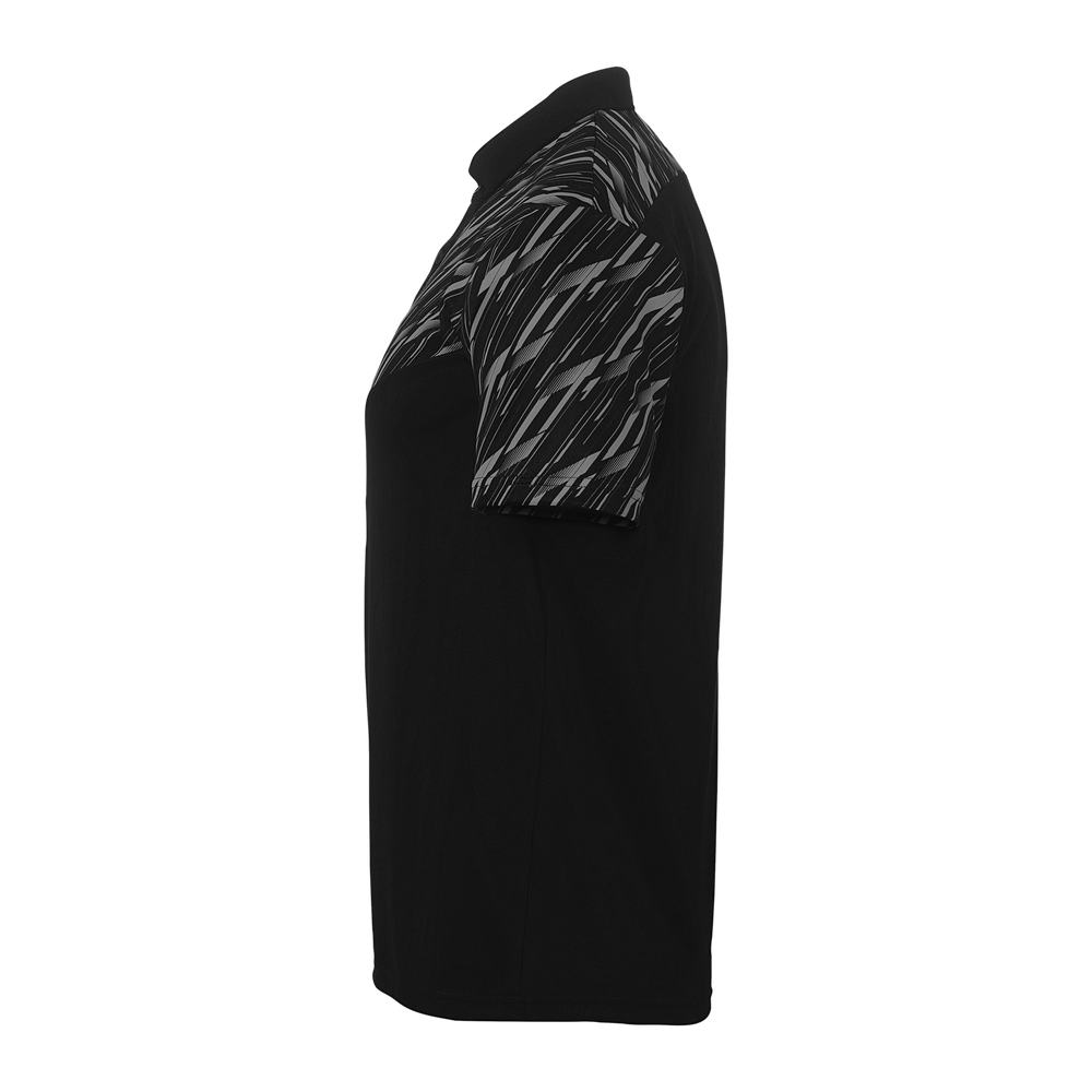 uhlsport Progressive 28 Polo Shirt Kind (schwarz)