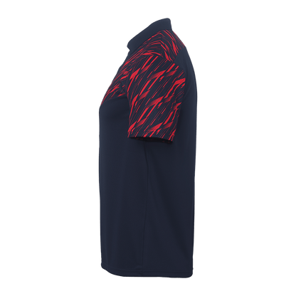 uhlsport Progressive 28 Polo Shirt Kind (marine/rot)