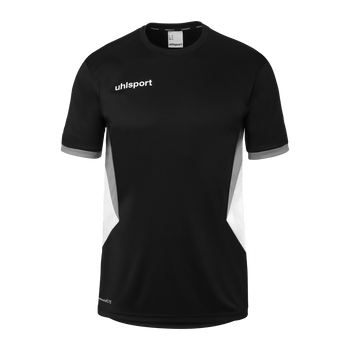 uhlsport Equipe 29 Shirt Kurzarm (schwarz/weiß/steingrau)