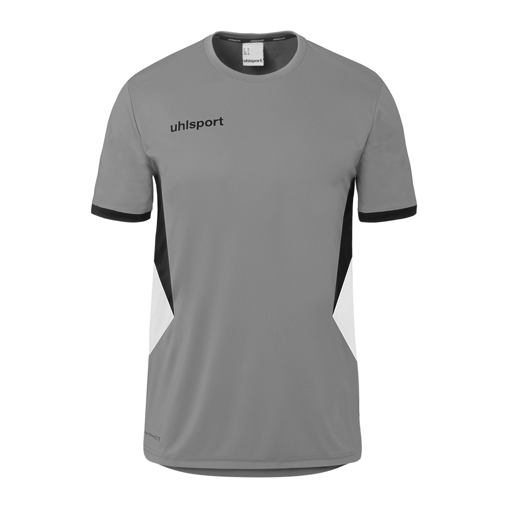 uhlsport Equipe 29 Shirt Kurzarm (steingrau/weiß/schwarz)