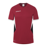 uhlsport Equipe 29 Shirt Kurzarm (bordeaux/schwarz/weiß)
