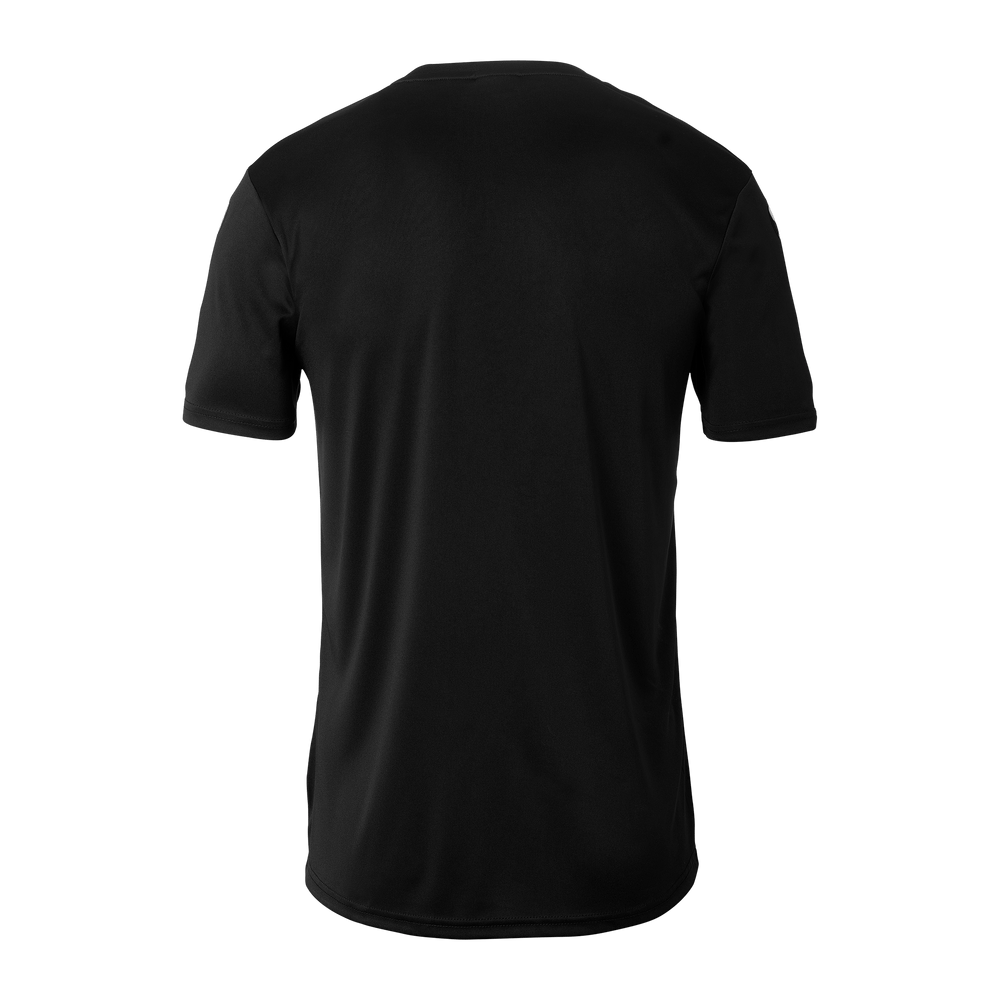 uhlsport Equipe 29 Poly Shirt Kurzarm (schwarz/weiß/steingrau)