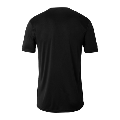 uhlsport Equipe 29 Poly Shirt Kurzarm (schwarz/weiß/steingrau)
