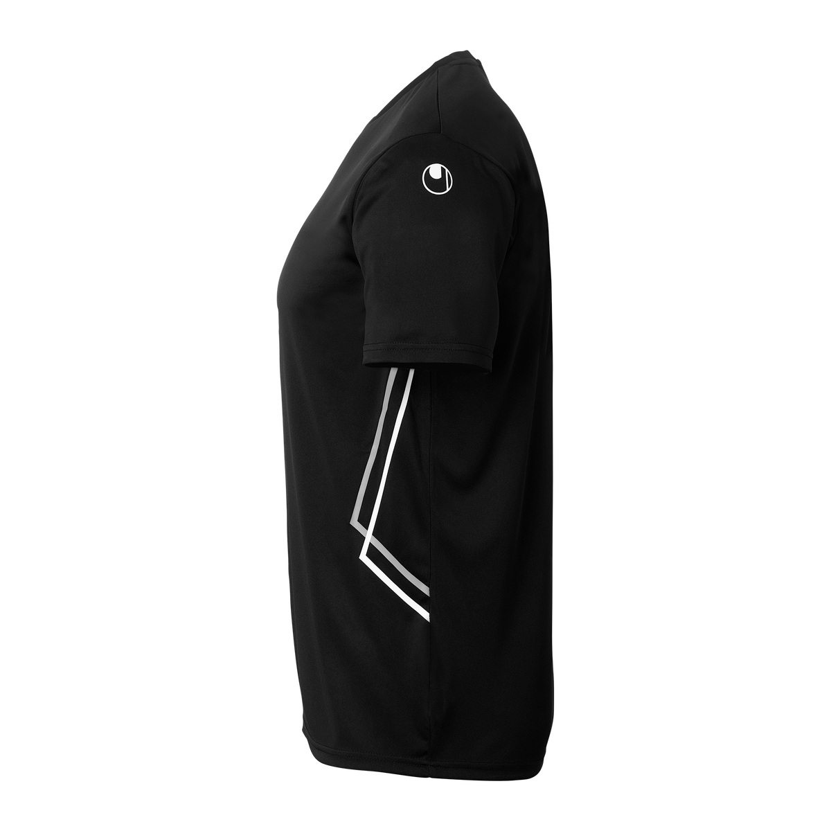 uhlsport Equipe 29 Poly Shirt Kurzarm (schwarz/weiß/steingrau)