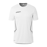 uhlsport Equipe 29 Poly Shirt Kurzarm (weiß/steingrau/schwarz)