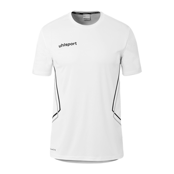 uhlsport Equipe 29 Poly Shirt Kurzarm (weiß/steingrau/schwarz)