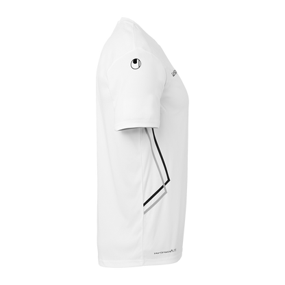 uhlsport Equipe 29 Poly Shirt Kurzarm (weiß/steingrau/schwarz)