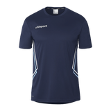 uhlsport Equipe 29 Poly Shirt Kurzarm (marine/skyblau/weiß)