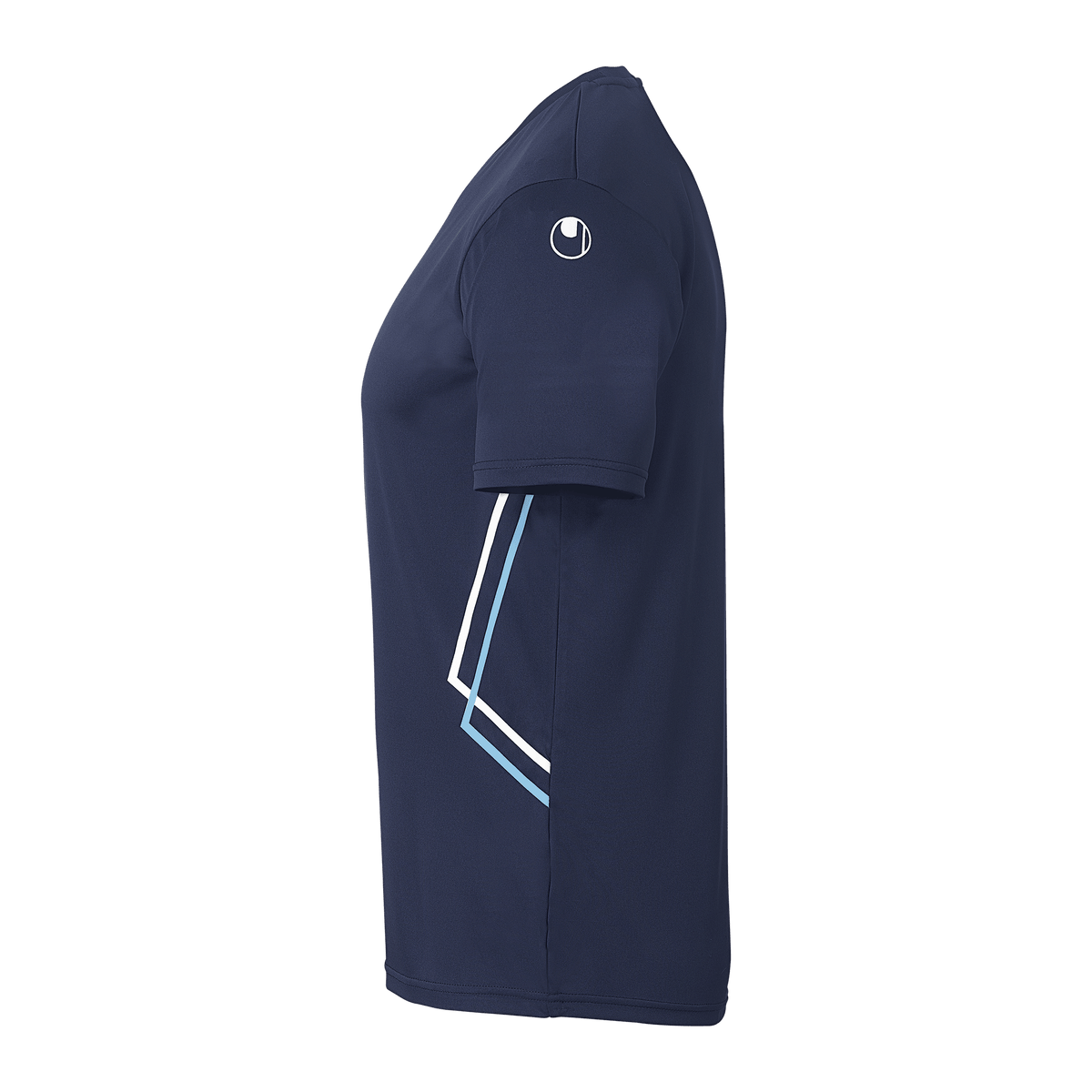uhlsport Equipe 29 Poly Shirt Kurzarm (marine/skyblau/weiß)