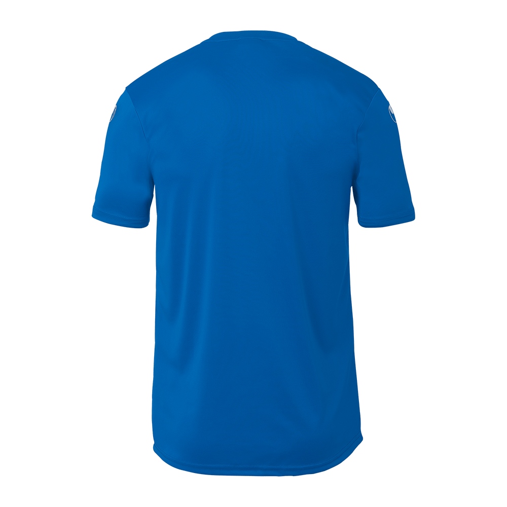 uhlsport Equipe 29 Poly Shirt Kurzarm (azurblau/weiß/marine)