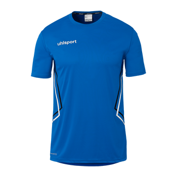 uhlsport Equipe 29 Poly Shirt Kurzarm (azurblau/weiß/marine)