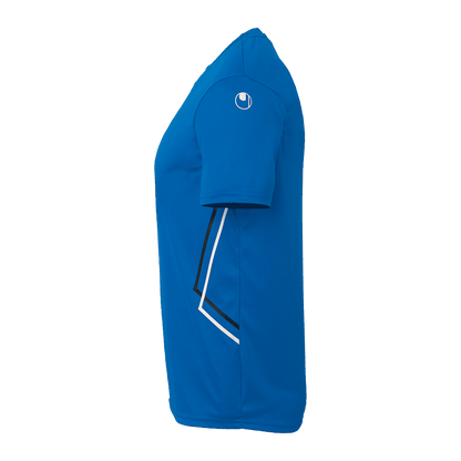 uhlsport Equipe 29 Poly Shirt Kurzarm (azurblau/weiß/marine)