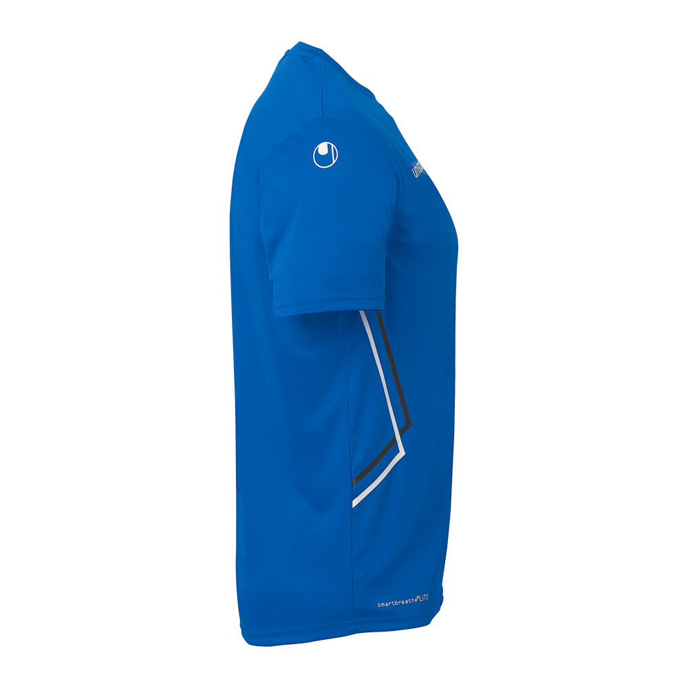 uhlsport Equipe 29 Poly Shirt Kurzarm (azurblau/weiß/marine)
