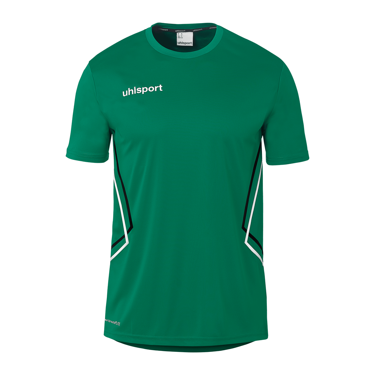 uhlsport Equipe 29 Poly Shirt Kurzarm (lagune/weiß/schwarz)