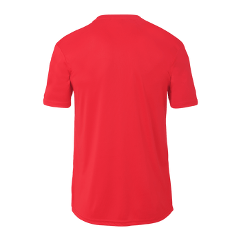 uhlsport Equipe 29 Poly Shirt Kurzarm (rot/weiß/schwarz)