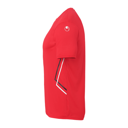 uhlsport Equipe 29 Poly Shirt Kurzarm (rot/weiß/schwarz)