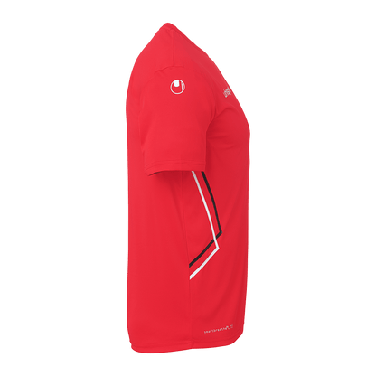 uhlsport Equipe 29 Poly Shirt Kurzarm (rot/weiß/schwarz)