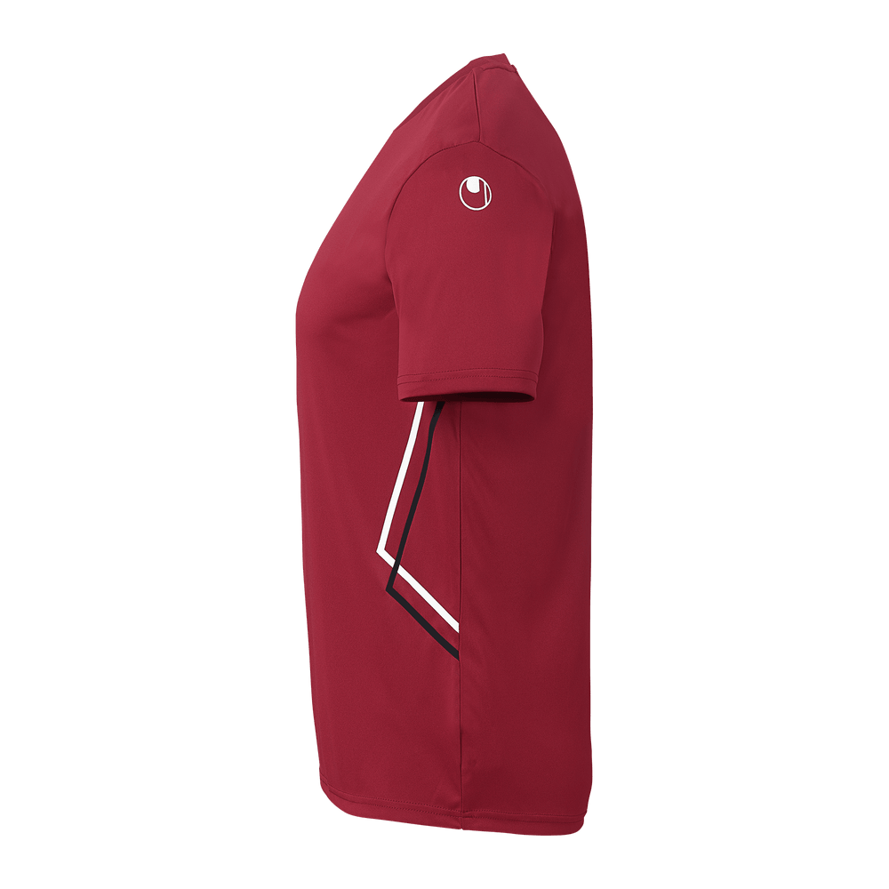 uhlsport Equipe 29 Poly Shirt Kurzarm (bordeaux/schwarz/weiß)