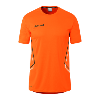 uhlsport Equipe 29 Poly Shirt Kurzarm (fluo orange/weiß/schwarz)