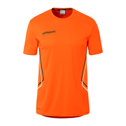 uhlsport Equipe 29 Poly Shirt Kurzarm (fluo orange/weiß/schwarz)