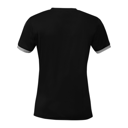 uhlsport Equipe 29 Shirt Kurzarm Damen (schwarz/weiß/steingrau)