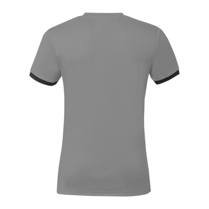 uhlsport Equipe 29 Shirt Kurzarm Damen (steingrau/weiß/schwarz)