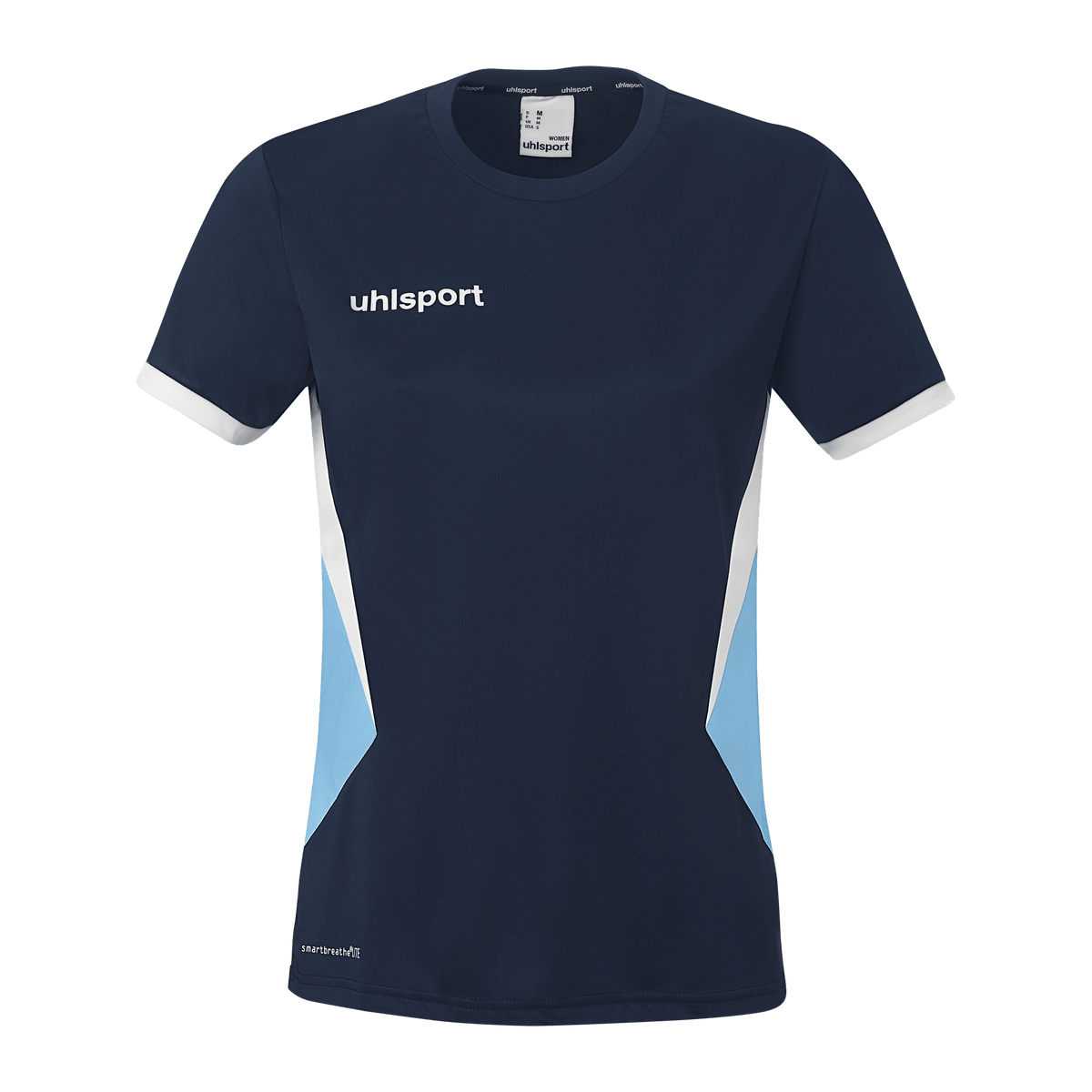 uhlsport Equipe 29 Shirt Kurzarm Damen (marine/skyblau/weiß)