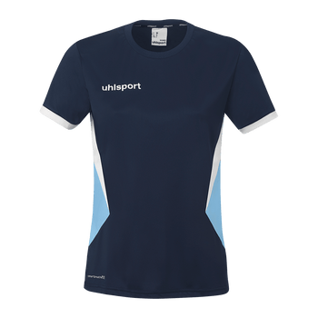 uhlsport Equipe 29 Shirt Kurzarm Damen (marine/skyblau/weiß)