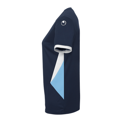 uhlsport Equipe 29 Shirt Kurzarm Damen (marine/skyblau/weiß)
