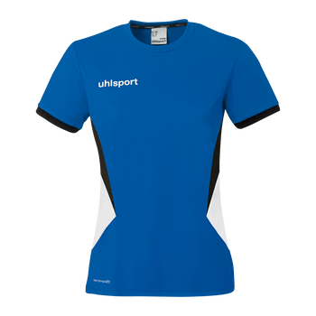 uhlsport Equipe 29 Shirt Kurzarm Damen (azurblau/weiß/marine)