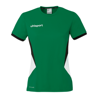 uhlsport Equipe 29 Shirt Kurzarm Damen (lagune/weiß/schwarz)