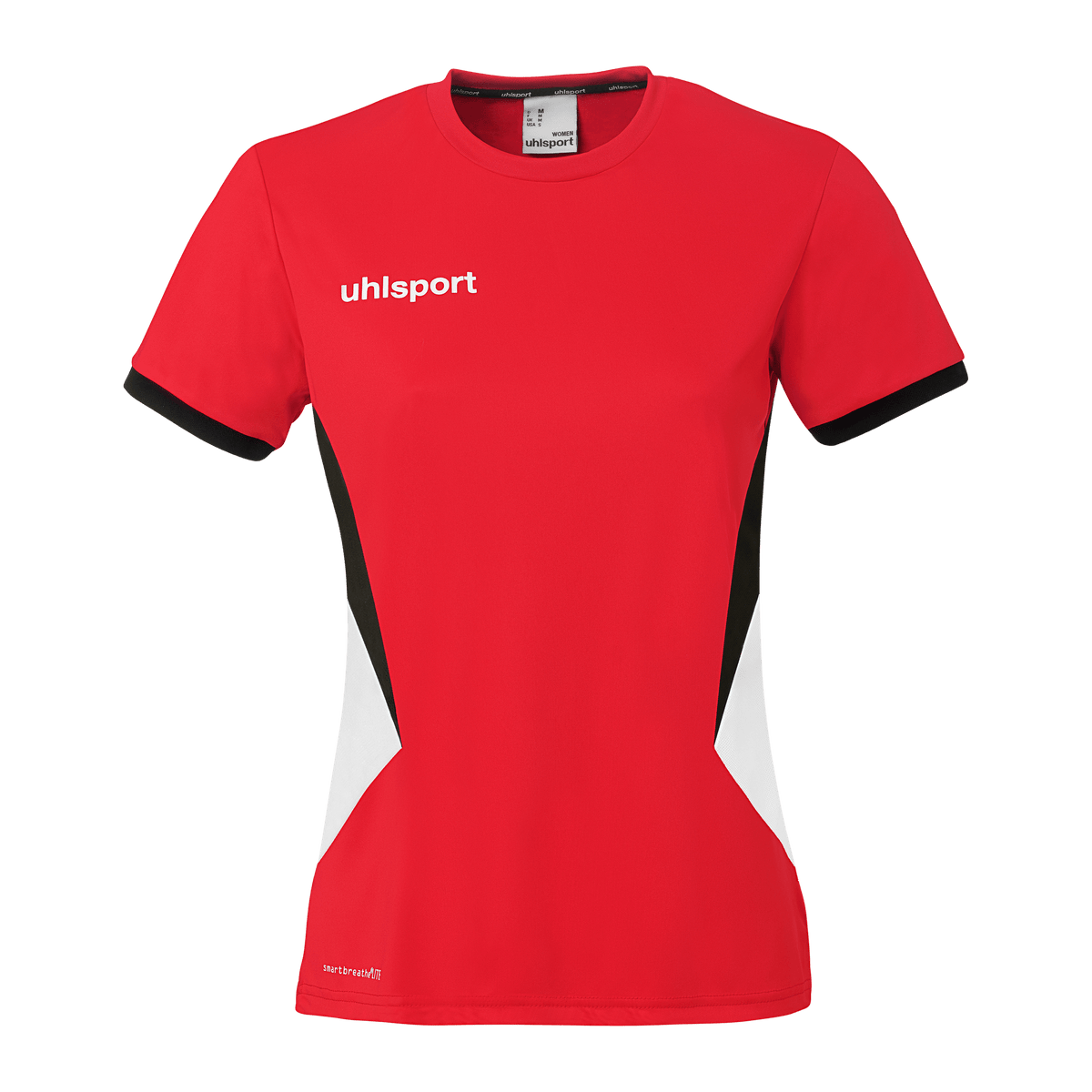 uhlsport Equipe 29 Shirt Kurzarm Damen (rot/weiß/schwarz)