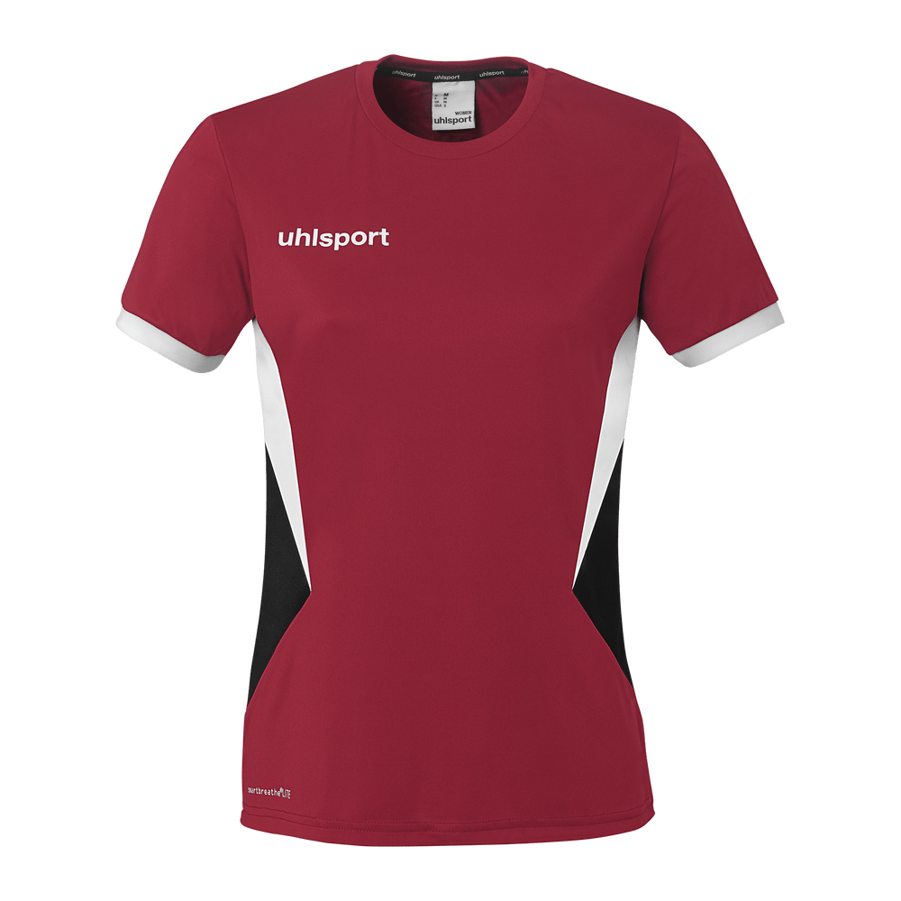 uhlsport Equipe 29 Shirt Kurzarm Damen (bordeaux/schwarz/weiß)