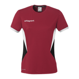 uhlsport Equipe 29 Shirt Kurzarm Damen (bordeaux/schwarz/weiß)