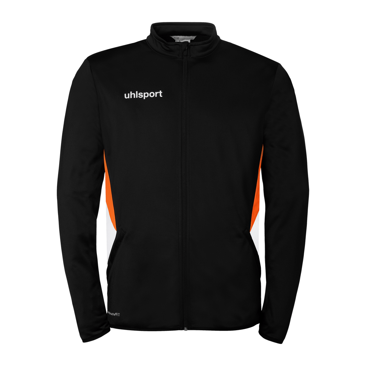uhlsport Equipe 29 Classic Jacke (schwarz/weiß/fluo orange)