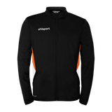 uhlsport Equipe 29 Classic Jacke (schwarz/weiß/fluo orange)