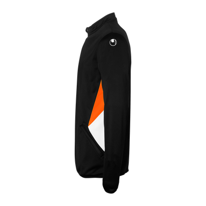 uhlsport Equipe 29 Classic Jacke (schwarz/weiß/fluo orange)