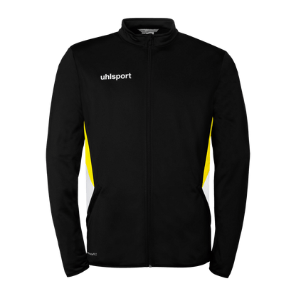 uhlsport Equipe 29 Classic Jacke (schwarz/weiß/limonengelb)