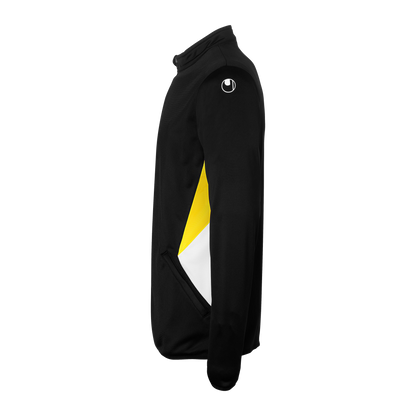 uhlsport Equipe 29 Classic Jacke (schwarz/weiß/limonengelb)