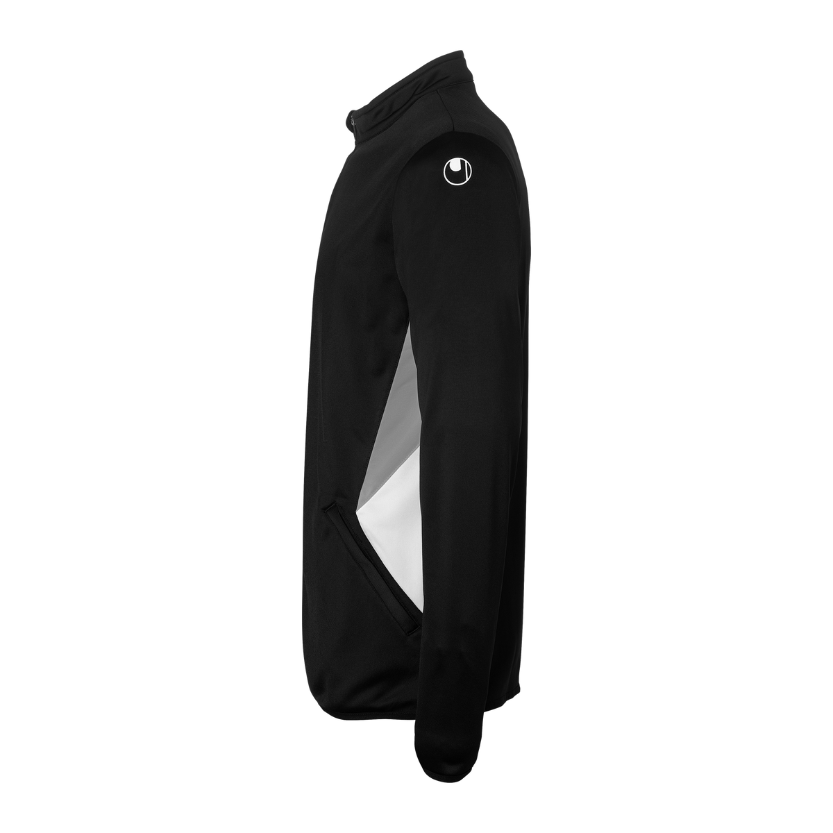 uhlsport Equipe 29 Classic Jacke (schwarz/weiß/steingrau)