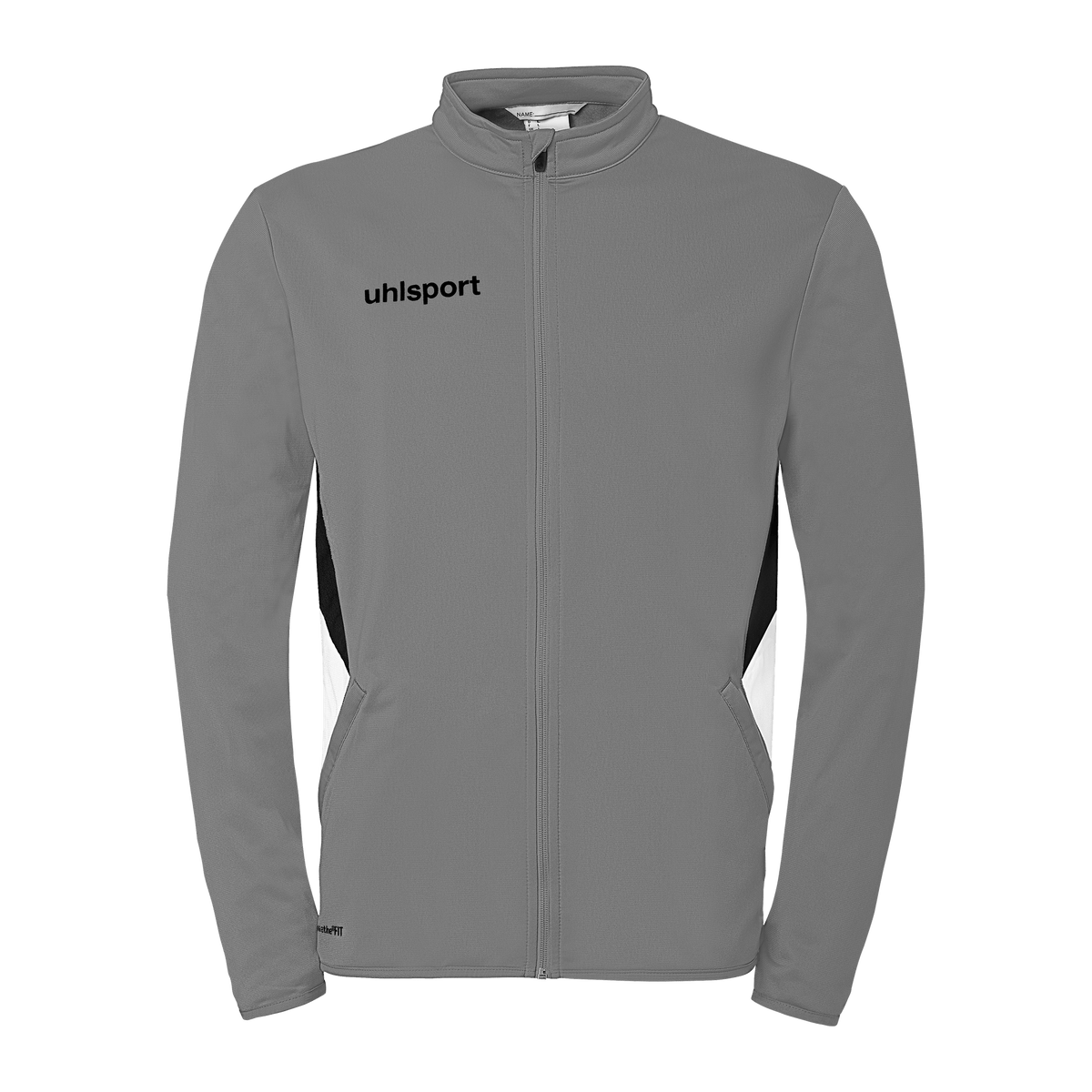 uhlsport Equipe 29 Classic Jacke (steingrau/weiß/schwarz)