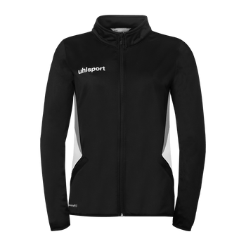 uhlsport Equipe 29 Classic Jacke Damen (schwarz/weiß/steingrau)