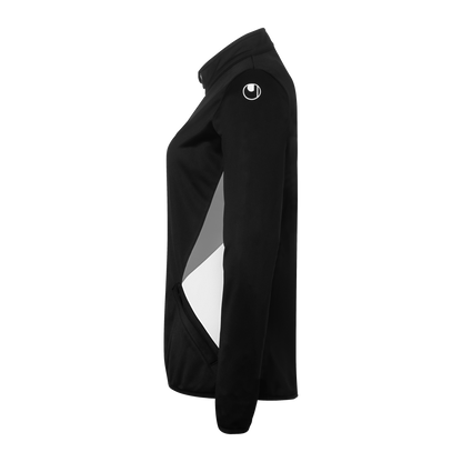 uhlsport Equipe 29 Classic Jacke Damen (schwarz/weiß/steingrau)