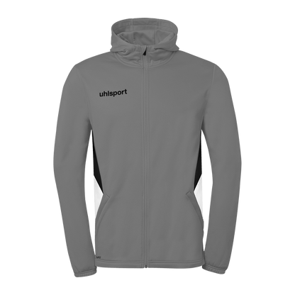 uhlsport Equipe 29 Multi Hood Jacke (steingrau/weiß/schwarz)