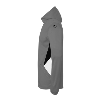 uhlsport Equipe 29 Multi Hood Jacke (steingrau/weiß/schwarz)