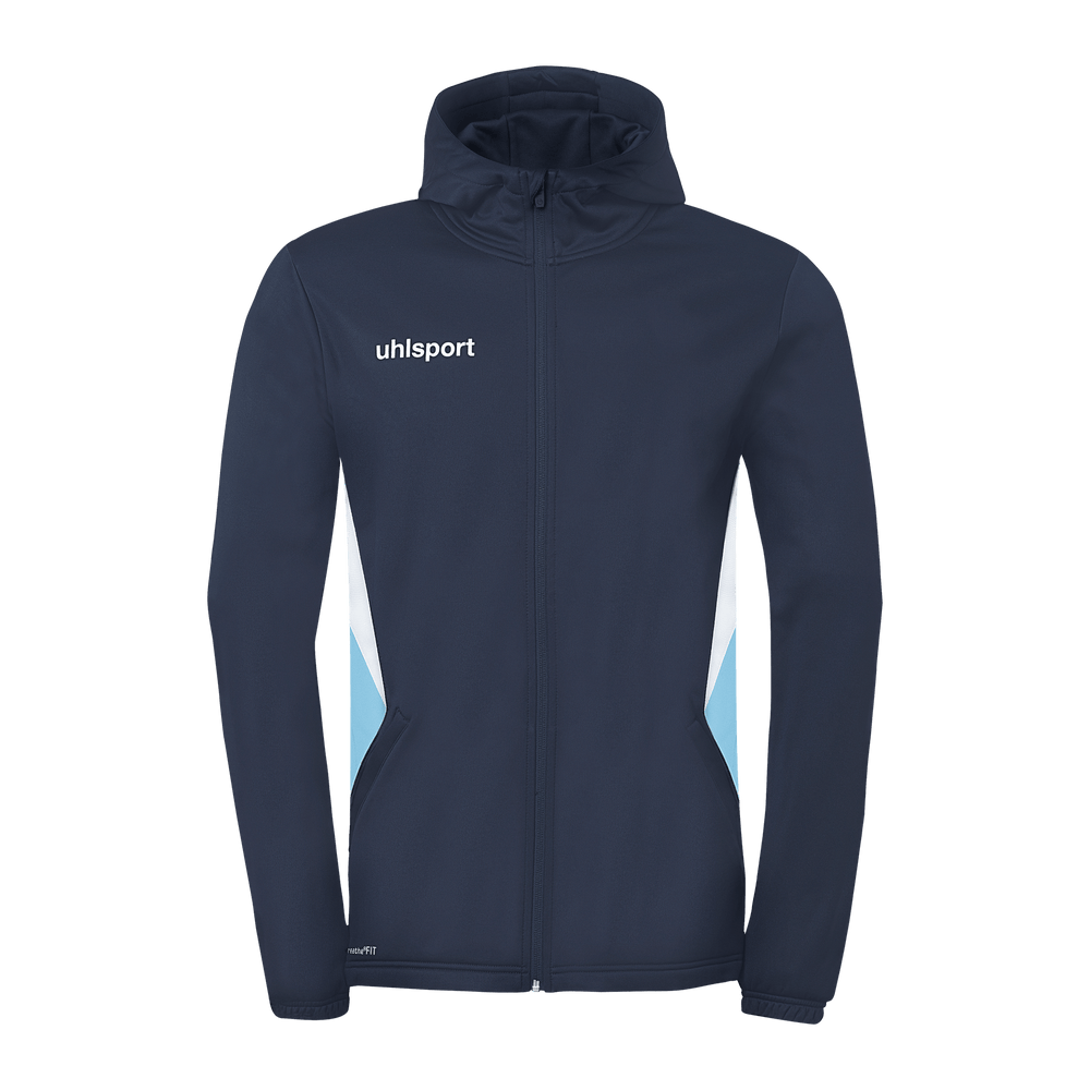 uhlsport Equipe 29 Multi Hood Jacke (marine/skyblau/weiß)
