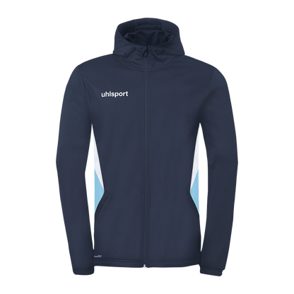 uhlsport Equipe 29 Multi Hood Jacke (marine/skyblau/weiß)