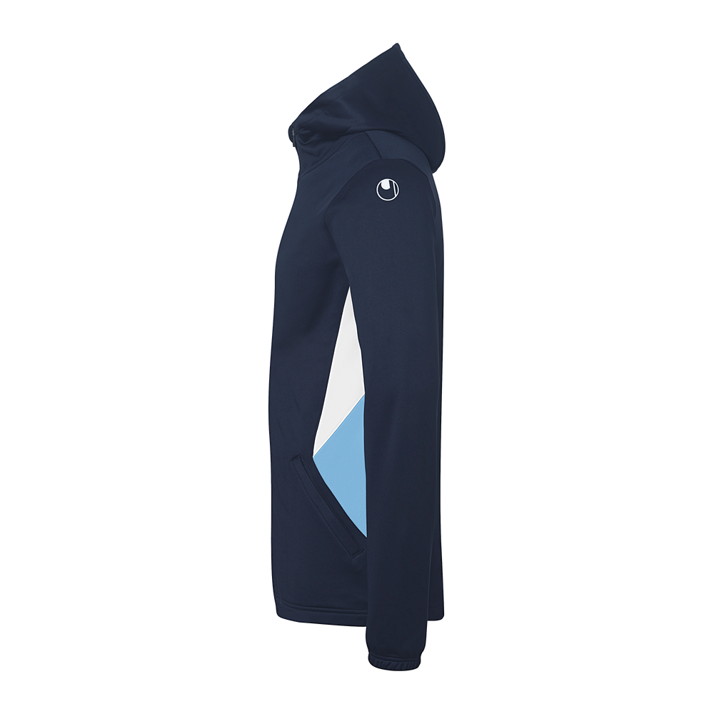 uhlsport Equipe 29 Multi Hood Jacke (marine/skyblau/weiß)